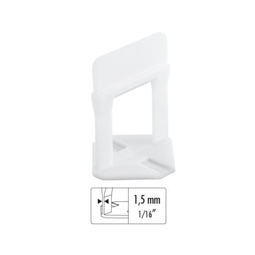 Raimondi  1/16  inch "Stone" Thick Tile Leveling System Clip 1/2" to 3/4" (1700)