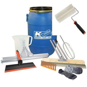 Pro Self-Leveling Kit with 9" Spike Roller