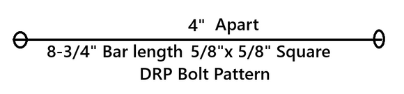 30" Power Trowel Blade 4-3/4" X 10" Finish Bolt Pattern
