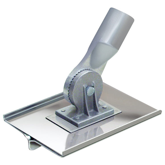 8" x 6" 1/4" R 3/4" D Walking Groover with Threaded Socket Bracket