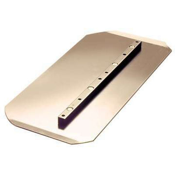 46-48" Power Trowel Blade 8" x 18" Gold Combination 4-PK