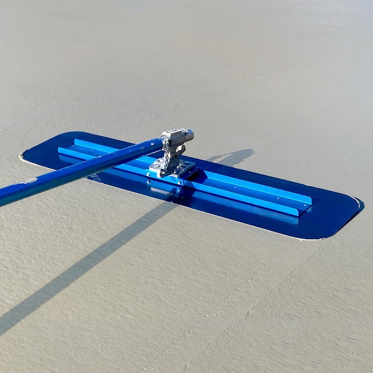 36-inch Big D Flat End Blue Steel Float with EZY-Tilt® II Bracket