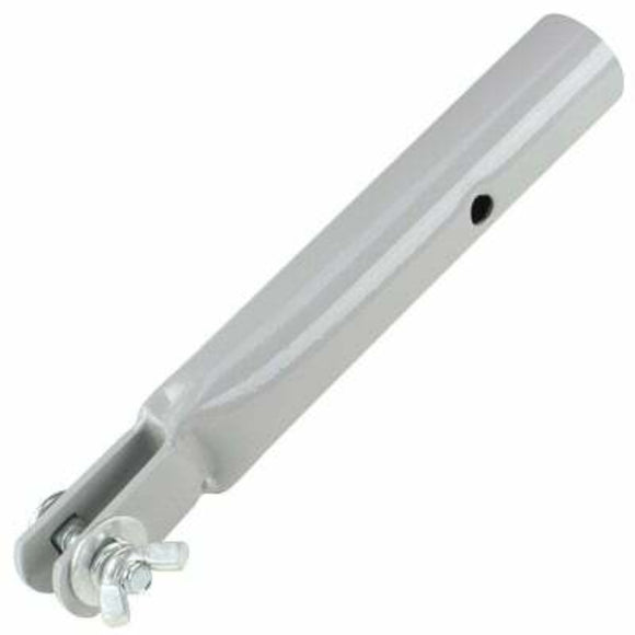 Clevis to 1-3/8" Button Handle Adapter 8 inch