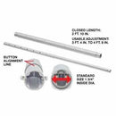 Crain 516 3' Aluminum Stretcher Tube-2