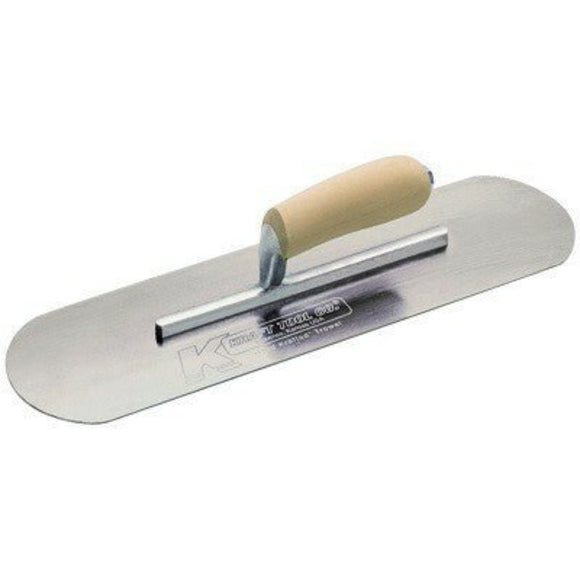 18" Flexible Carbon Steel Pool Trowel 6 Rivet