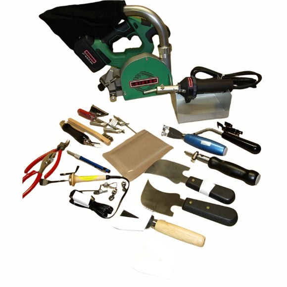 Leister Hot Jet S Professional Hot Air Welder Kit w/Groover