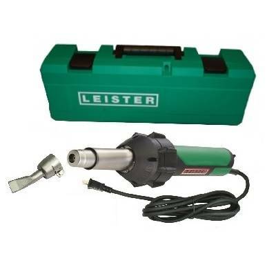 Leister Triac ST Heat Gun w/ 3/4" Nozzle and Case
