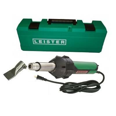 Leister Triac ST Heat Gun w/ 1-1/2" Nozzle and Case