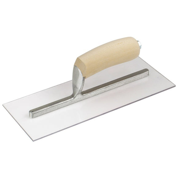 11" x 4-1/2" Square End Plexi-Plastic Trowel