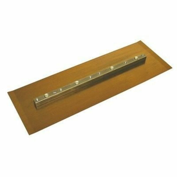 46-48" Power Trowel Blade 6" x 18" Gold Finish