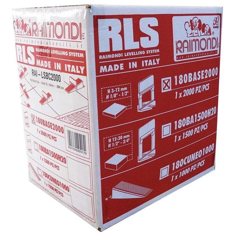 Raimondi Leveling System Wedge (1000 Box)